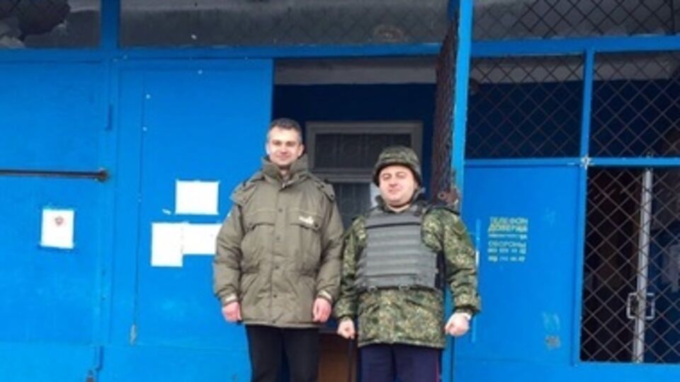 Под обстрел попал горисполком