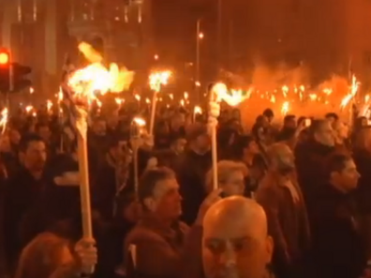 Националисты выражают недовольство тем, что в тюрьме находятся шесть их сторонников, арестованных в 2014 году