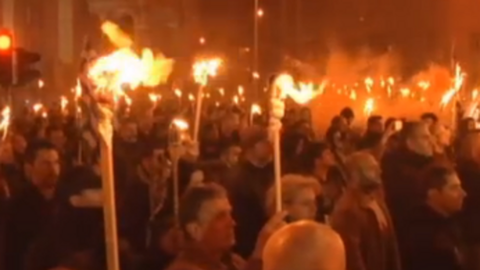 Националисты выражают недовольство тем, что в тюрьме находятся шесть их сторонников, арестованных в 2014 году