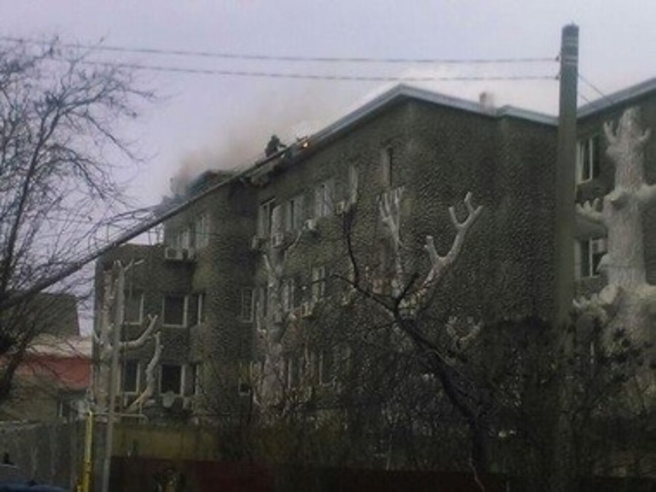 Пожар ликвидировали за два часа