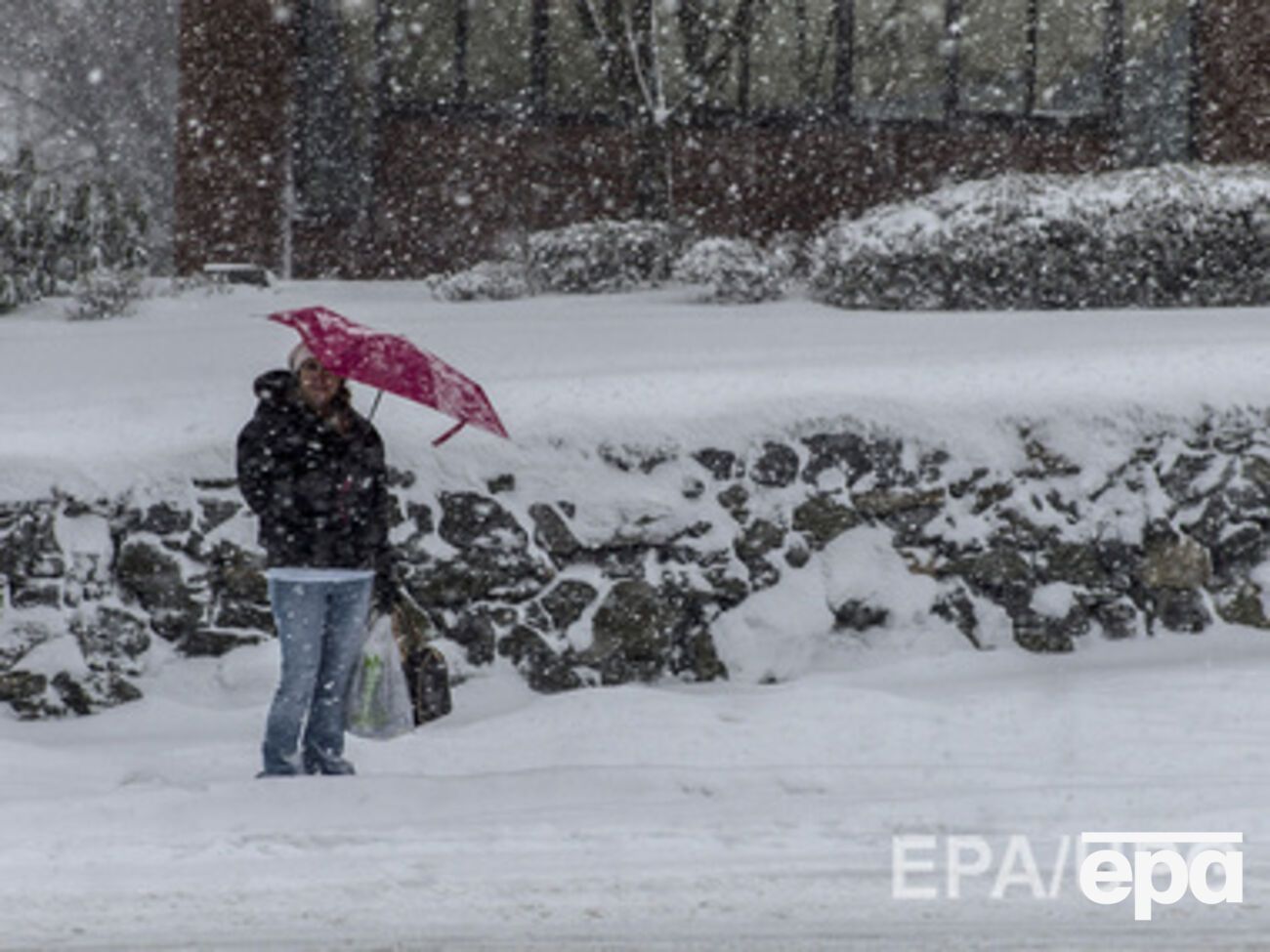 В США ожидают снежную бурю