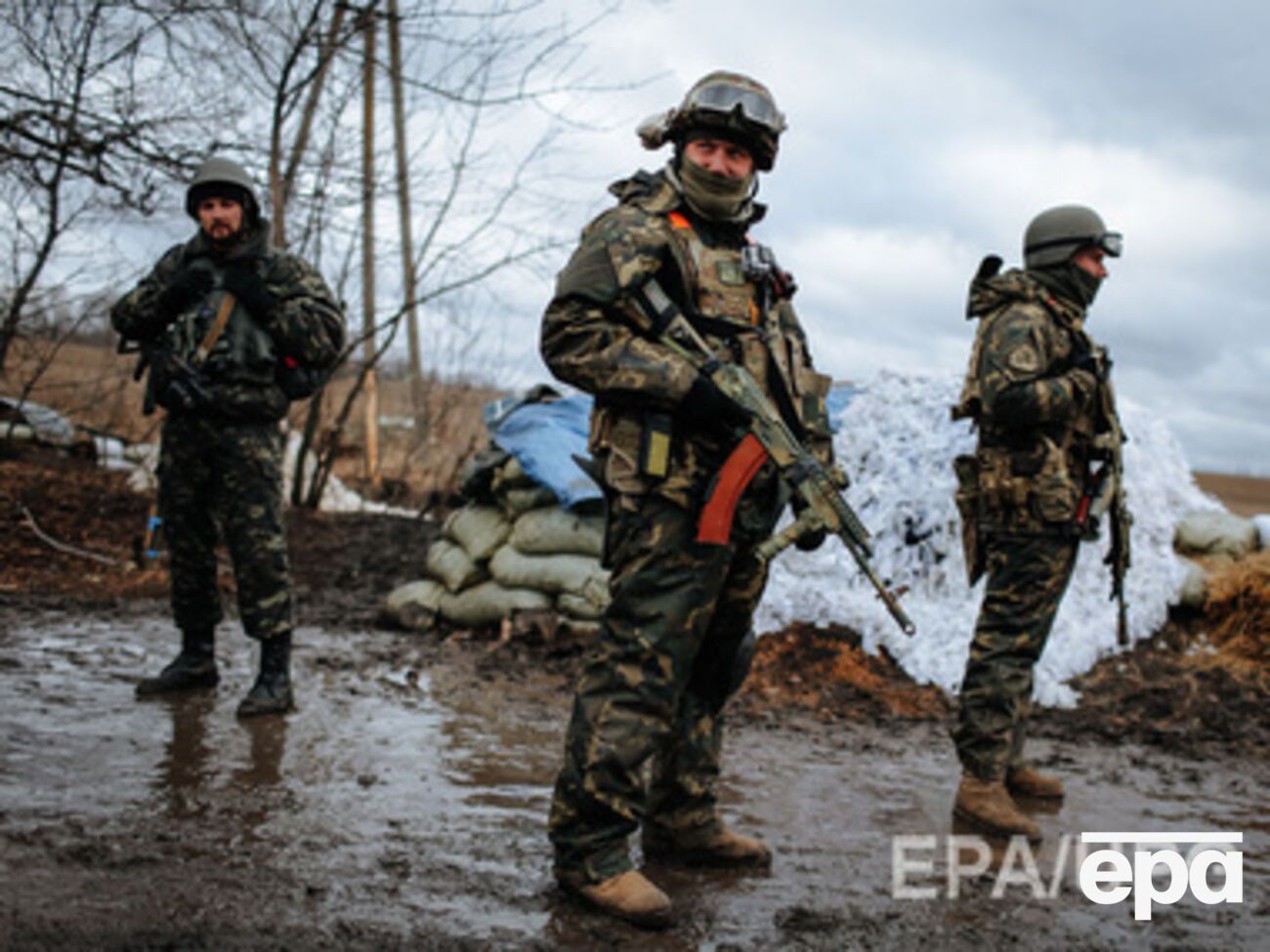 Боевики активно атакуют украинских военных под Дебальцево