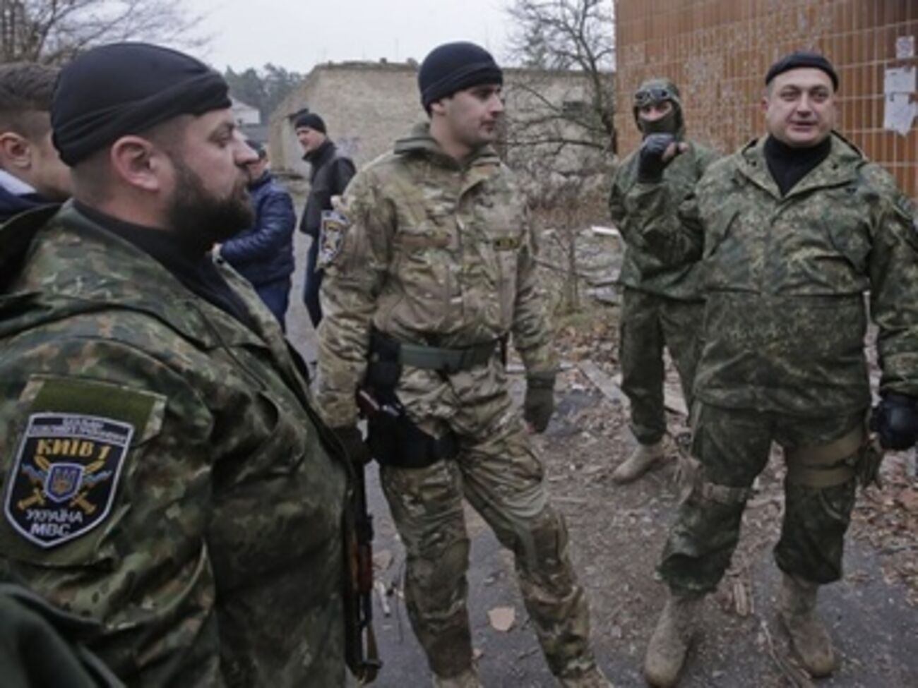 "Киев-1" вступил в боестолкновение с террористами