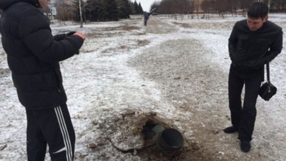 По данным штаба АТО, снаряды прилетели из Горловки