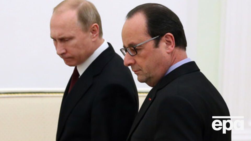 У Олланда есть решимость перед встречей с Путиным