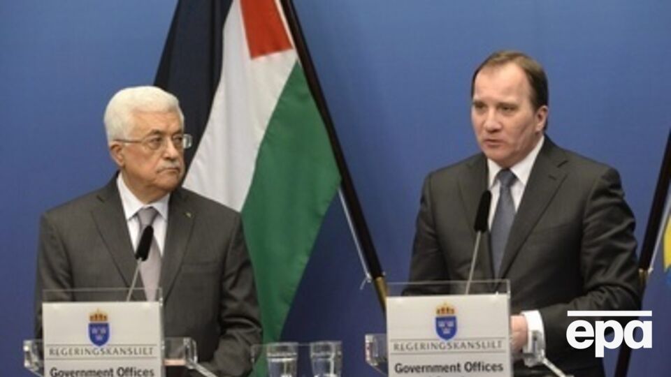 Правительство Швеции собирается воспользоваться визитом Аббаса, чтобы убедить его возобновить мирные переговоры с Израилем