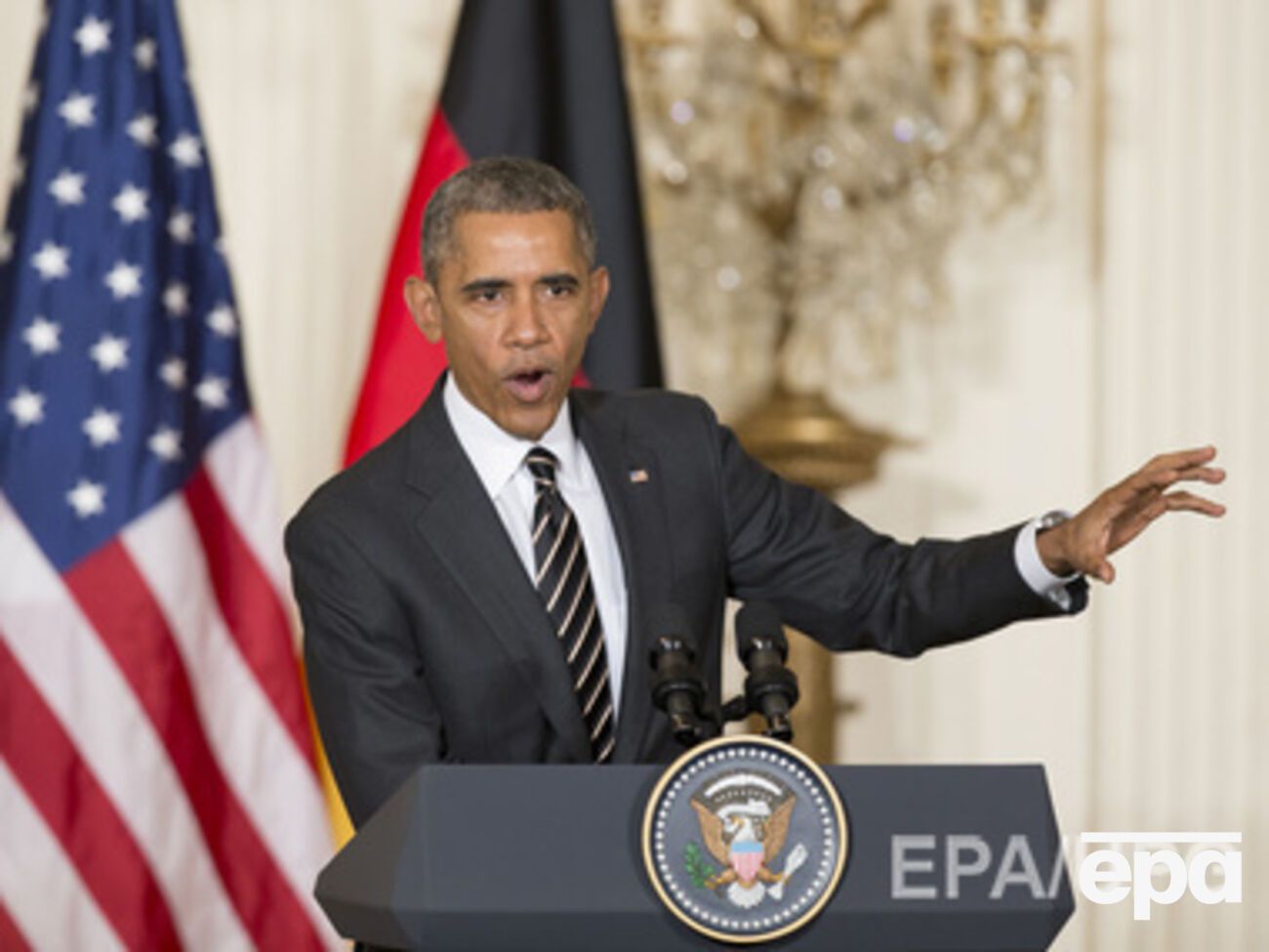 Обама вновь предупредил Путина об ответственности за кризис в Украине