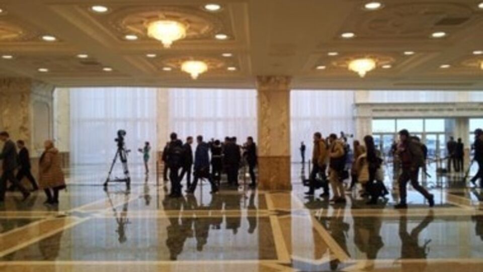 Журналисты уже в Минске, лидеры четырех стран еще не прилетели