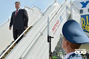 Петр Порошенко уже прилетел в Минск