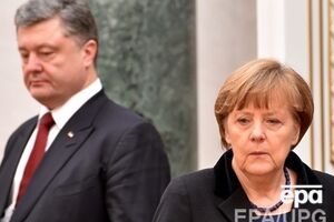 Меркель: За 16 часов переговоров в Минске, президент Украины Петр Порошенко сделал все, чтобы положить конец кровопролитию