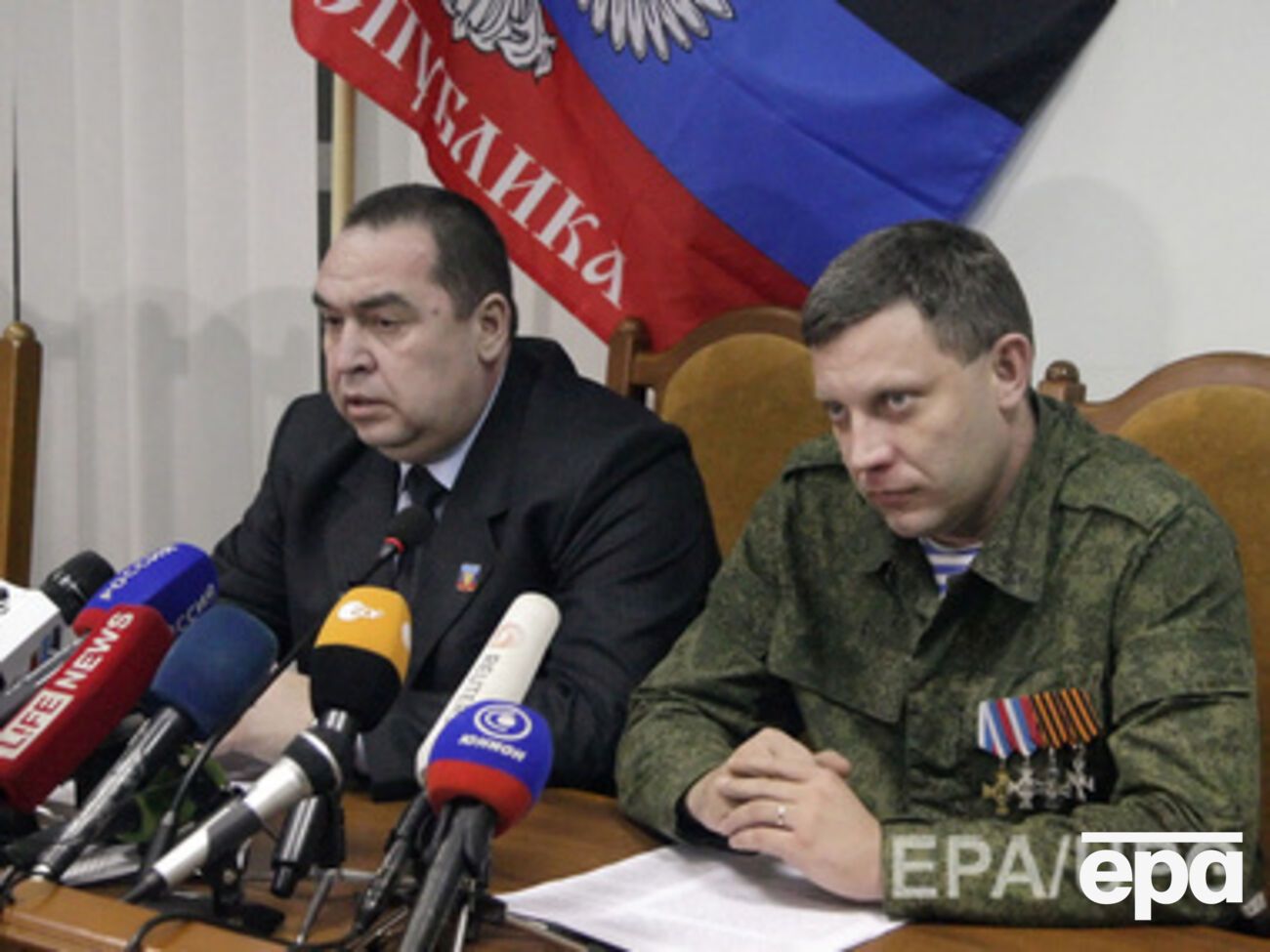 Захарченко и Плотницкий прокомментировали Минские договоренности