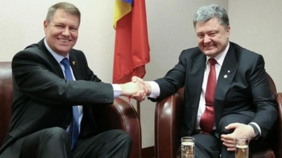 Клаус Йоханнис и Петр Порошенко