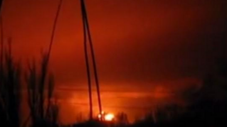 В Луганске взорвались боеприпасы террористов