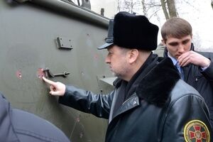 Бронеавтомобиль выдержал на испытаниях попадание патрона Б-32 с 20 метров