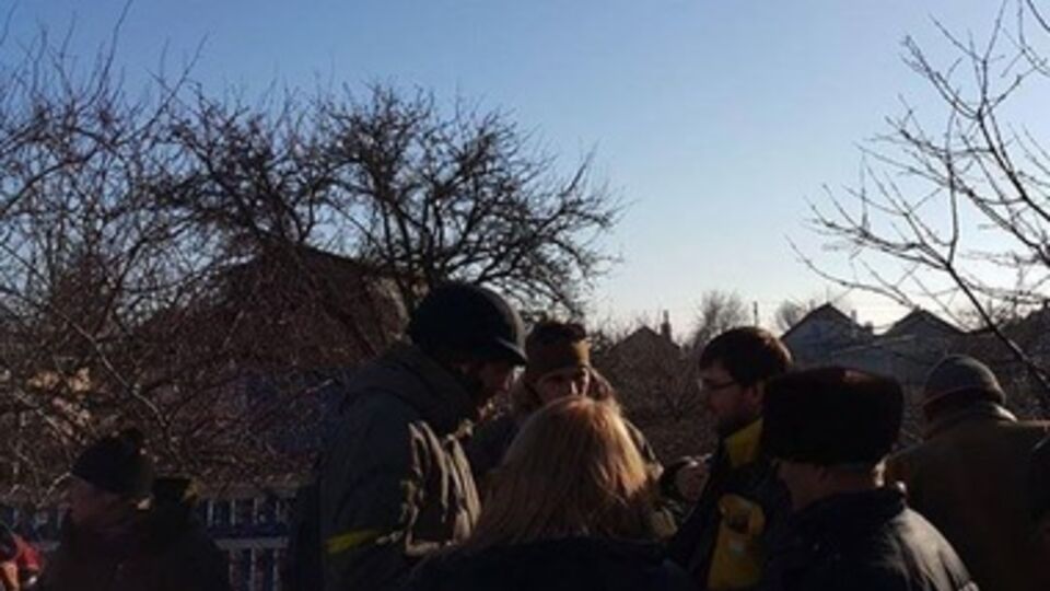 "Азов" продолжает эвакуацию в Широкино