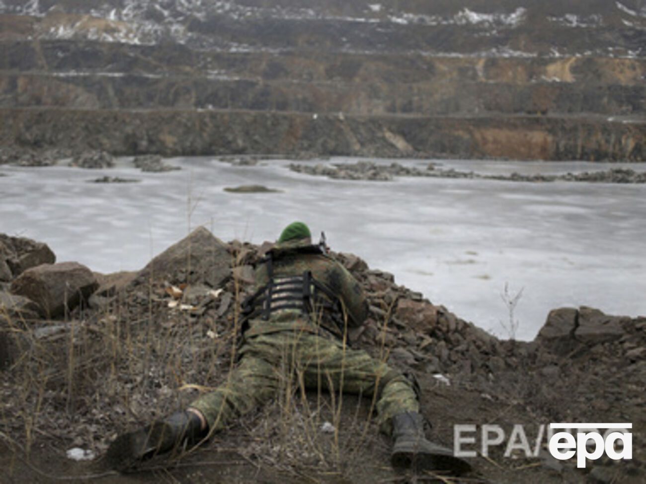 Бой в районе поселка Широкино продолжается