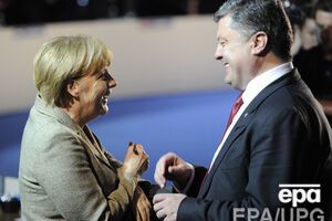 Порошенко, Меркель и Олланд провели телефонные переговоры накануне вступления в силу соглашения о прекращении огня