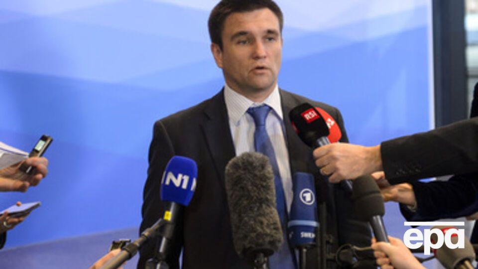 Климкин: Прекращение огня возможно только тогда, когда каждый будет придерживаться своих обязательств