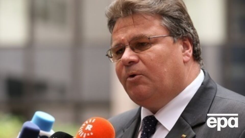 Министр иностранных дел Литвы Линас Линкявичюс