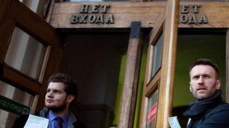 Навального арестовали днем в столичном метро