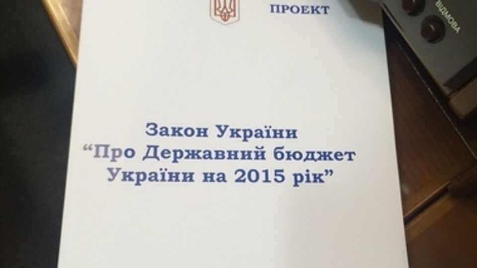 Госбюджет-2015 был одобрен Верховной Радой 29 декабря 2014 года