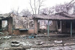 По словам Геннадия Москаля, во время обстрела Новотошковки люди успели спрятаться в укрытии