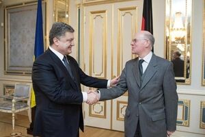Порошенко выразил благодарность немецкому народу за поддержку и солидарность с Украиной