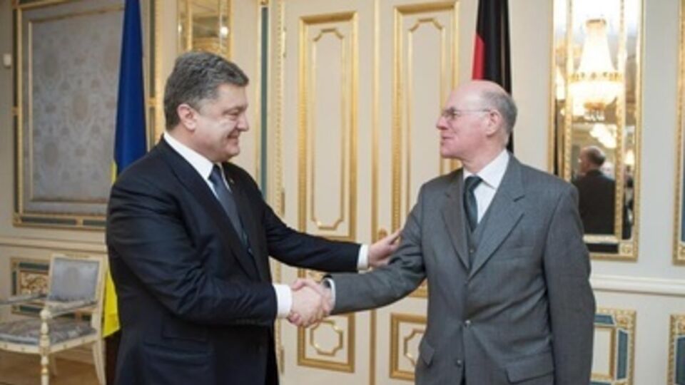 Порошенко выразил благодарность немецкому народу за поддержку и солидарность с Украиной