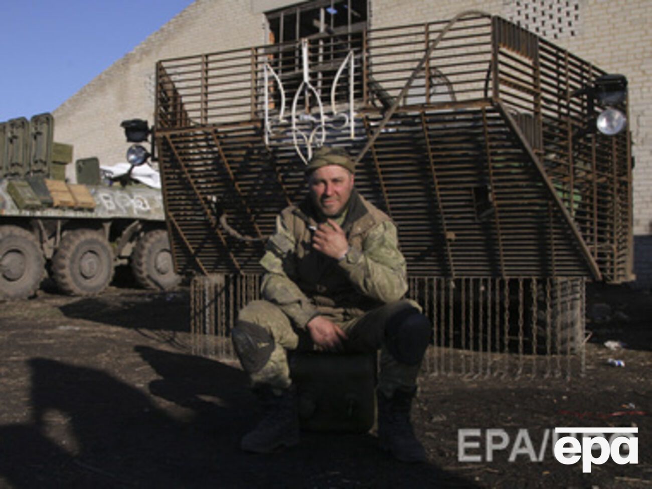 У боевиков есть разные типы военной техники