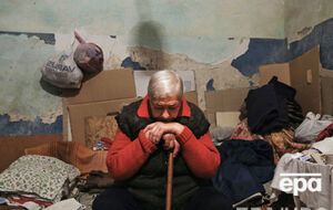 Местные жители, которые остались в Новотошковском, большую часть времени проводят в подвалах