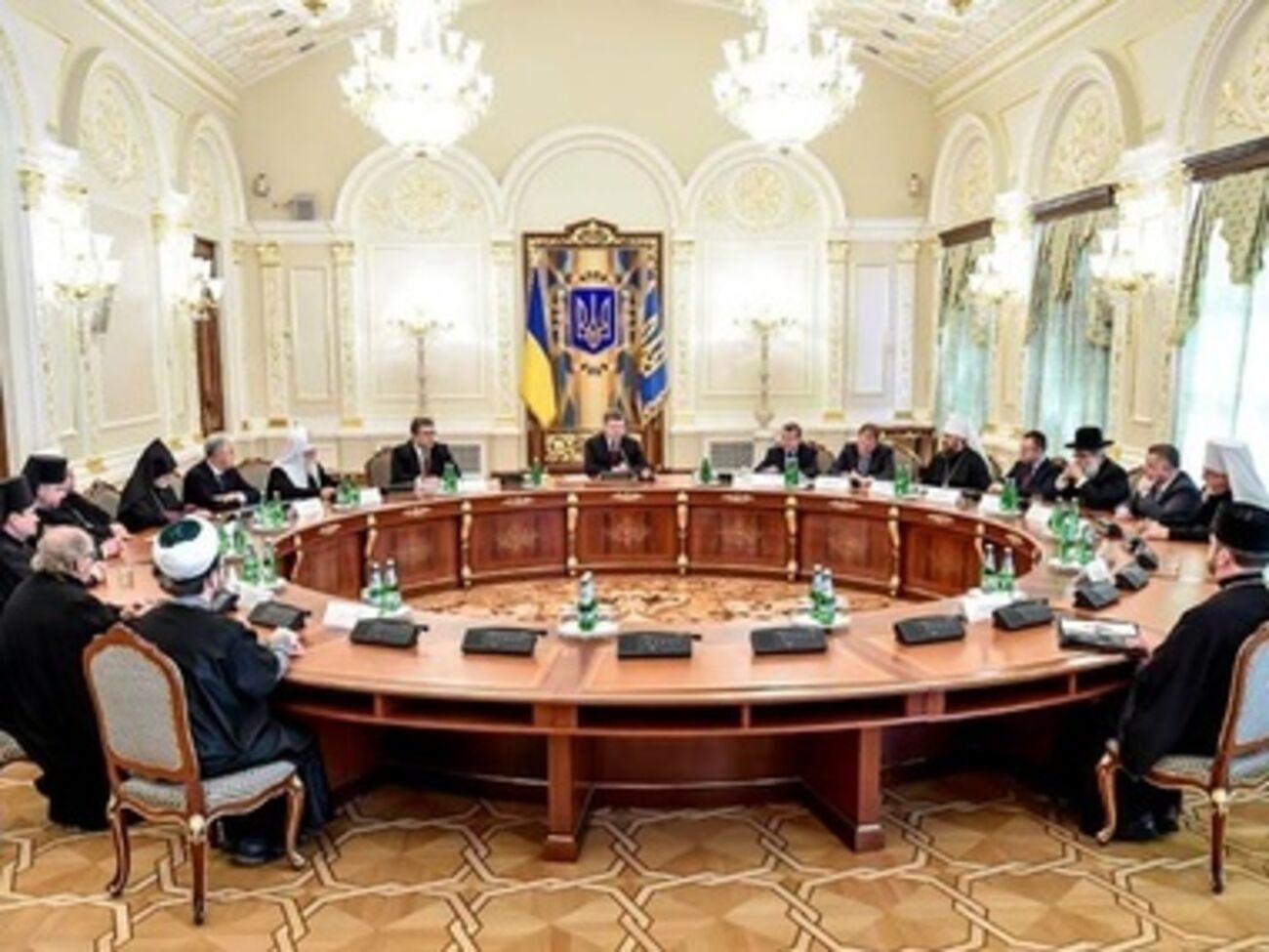 Порошенко встретился с лидерами украинского духовенства