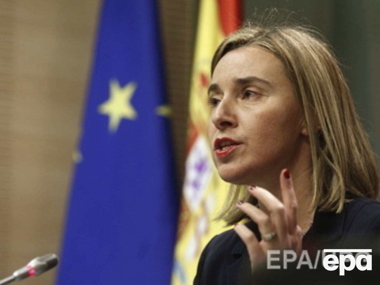 Могерини пока не хочет говорить о провале Минских соглашений