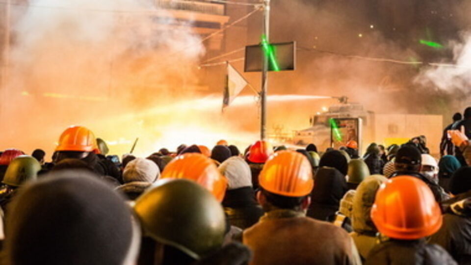 18 февраля 2014 года началась самая активная фаза протестов на Майдане, которая привела к бегству Януковича в Россию