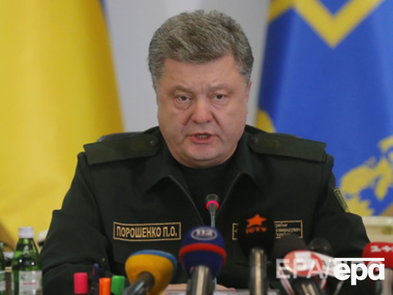 Порошенко встретится с военными, которые сегодня вышли из Дебальцево