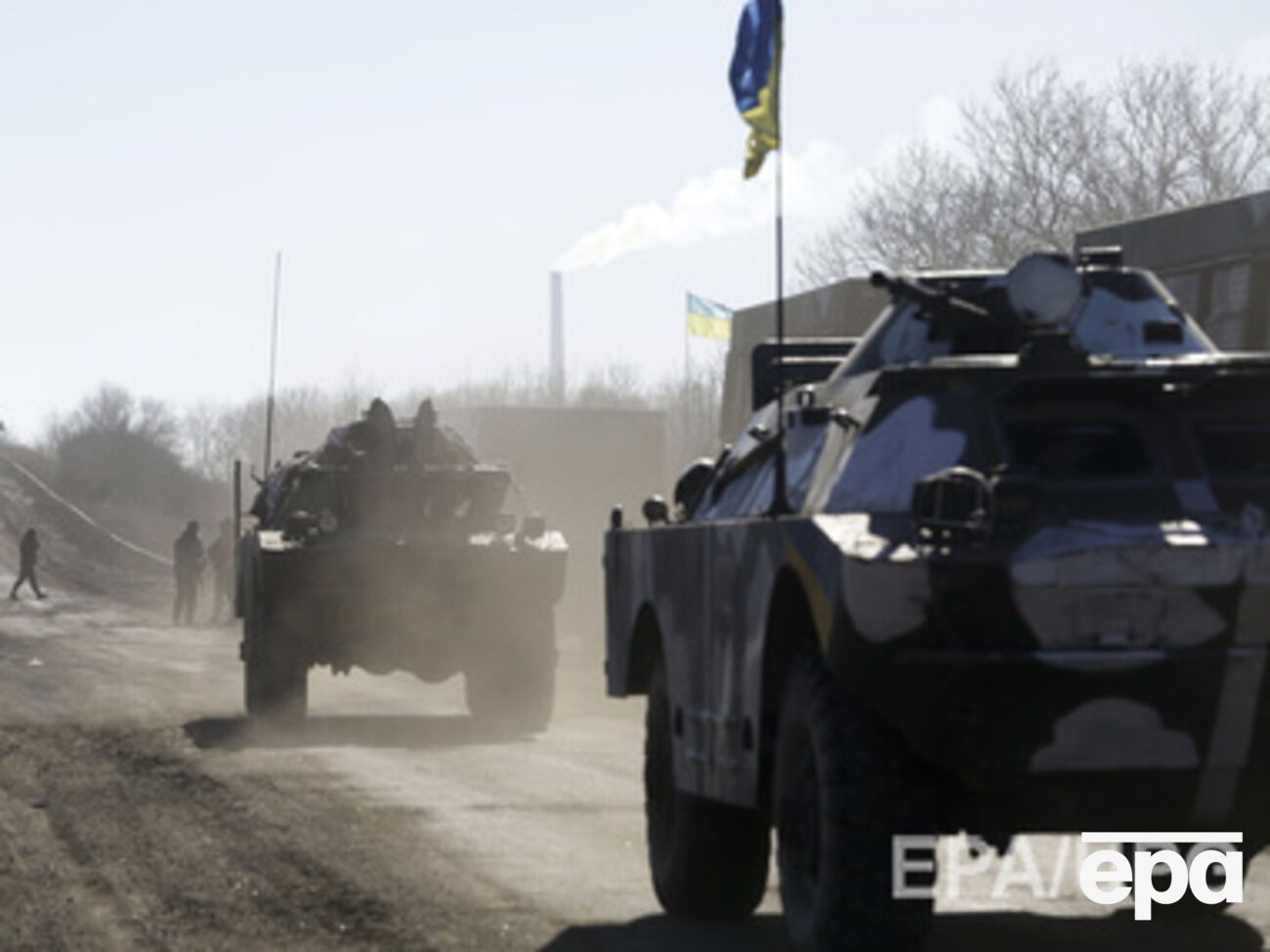 Украинские войска покидают Дебальцево