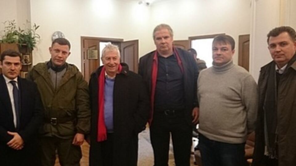 Депутаты от немецкой "Левой" партии посетили боевиков в Донецке