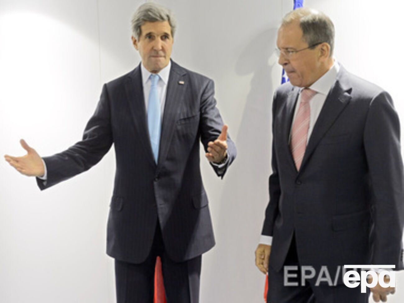 Керри призвал Лаврова выполнять Минские соглашения
