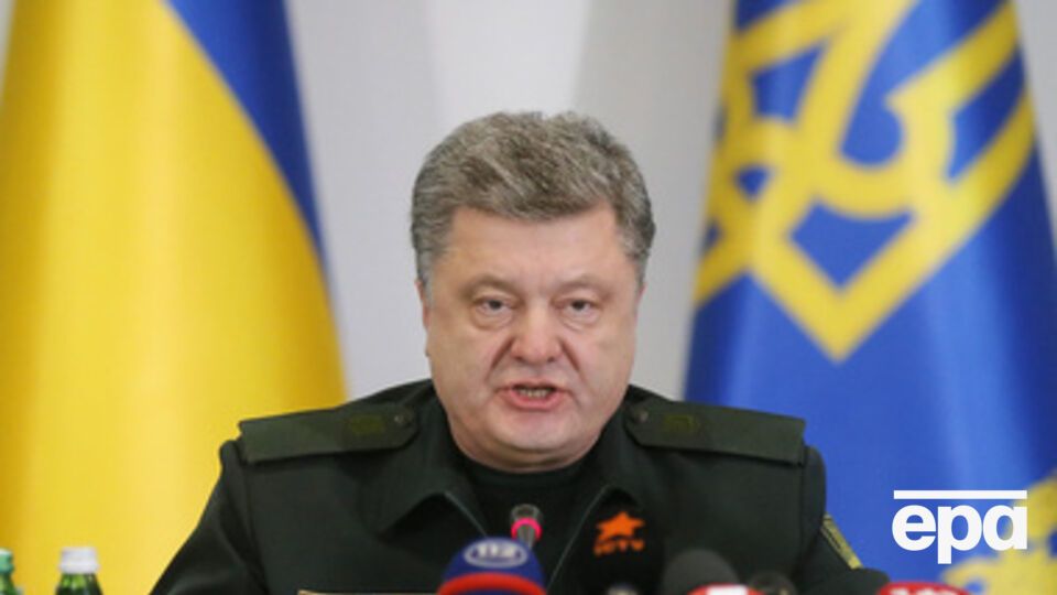 Порошенко: Полицейская миссия Евросоюза --- наиболее оптимальный вариант миротворческой операции