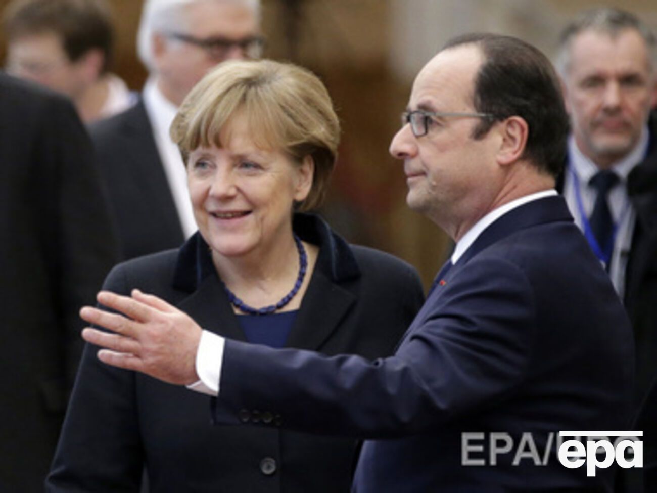 Завтра Ангела Меркель встретится с Франсуа Олландом
