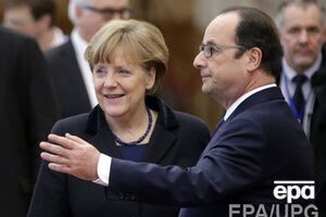 Завтра Ангела Меркель встретится с Франсуа Олландом