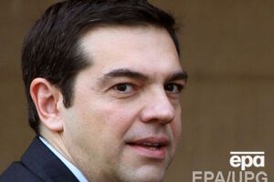 Греческий премьер Алексис Ципрас во время визита на Кипр