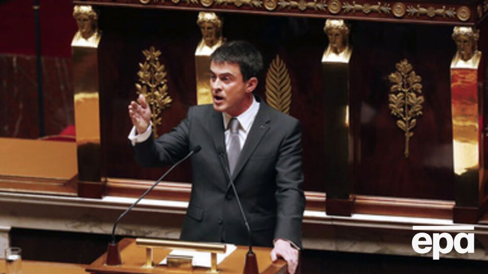 Глава правительства Франции Мануэль Вальс