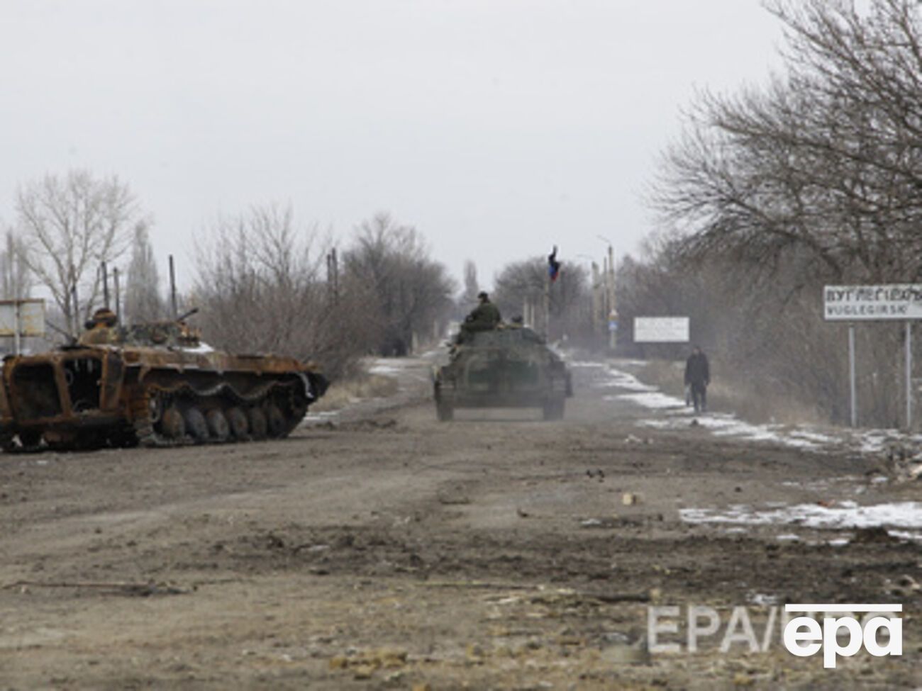 Остатки тактической группы террористов, участвовавшей в боях за Углегорск, возвращаются в Горловку