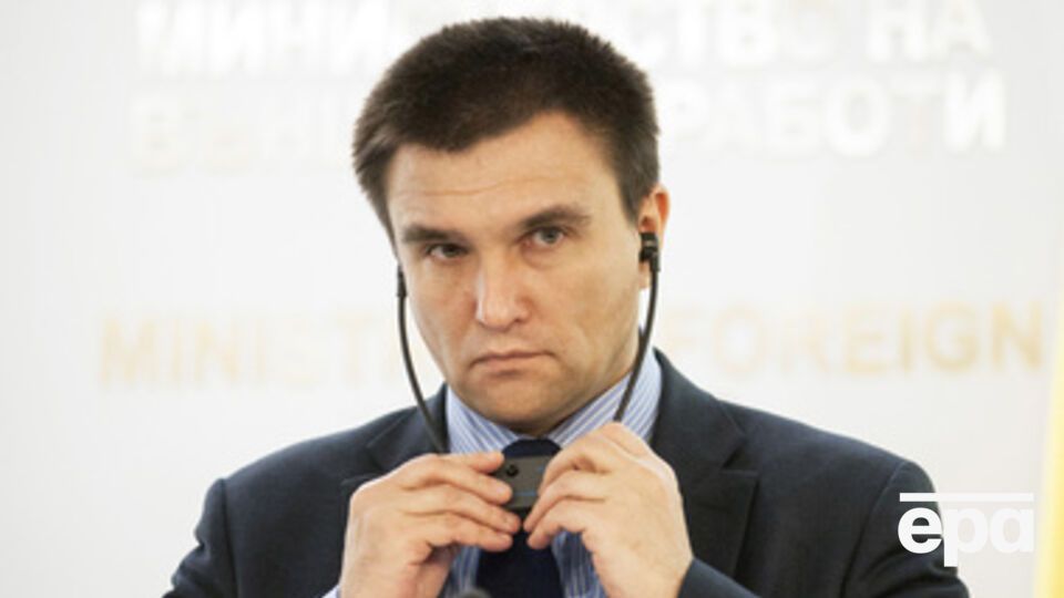 Визовую анкету для Японии Климкин уже заполнил