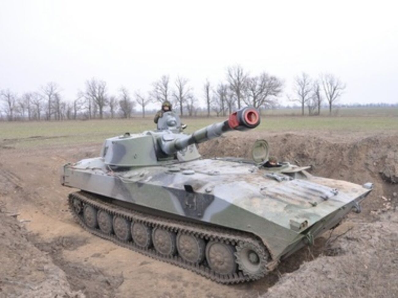 Артиллерийские установки обороняют морское побережье Украины