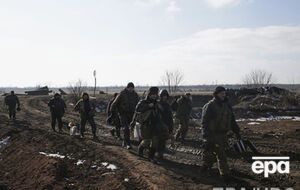 Many soldiers we leaving Debaltsevo on foot