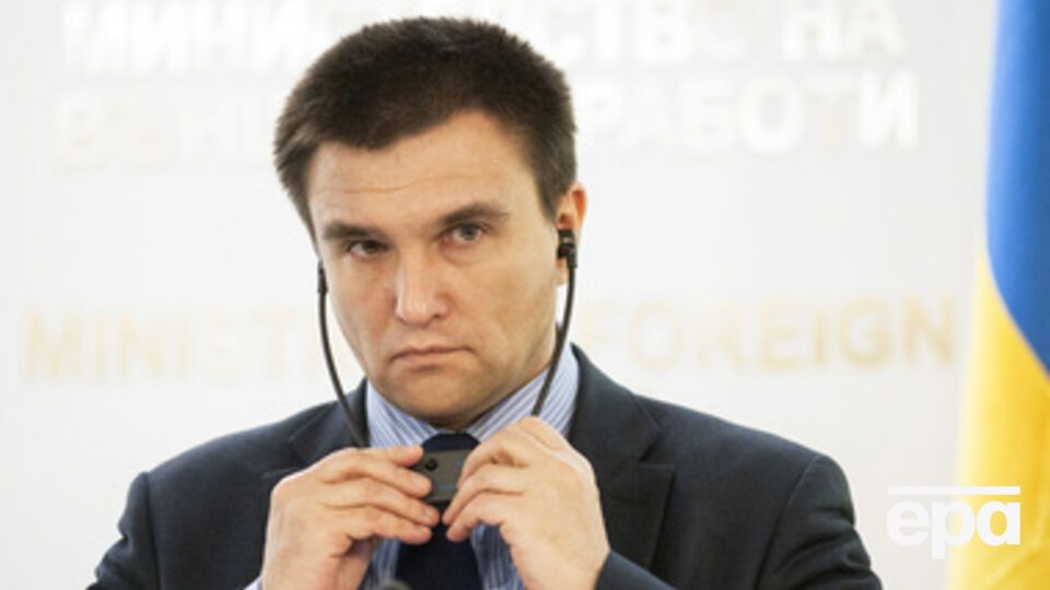 Павел Климкин сообщил, что консультации по миротворческому контингенту для Донбасса начнутся в понедельник