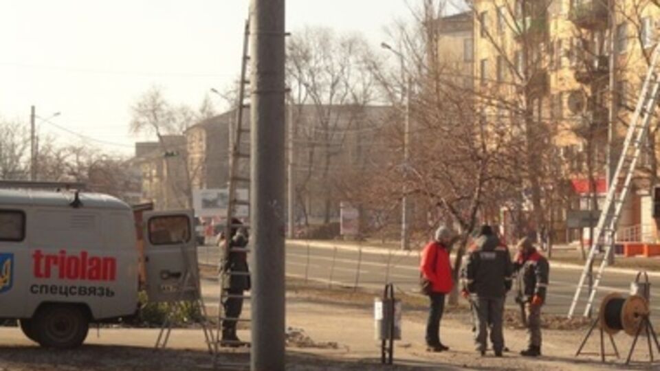 Установка средств видеонаблюдения выполняется в рамках программы по усилению контроля за ситуацией на улицах города