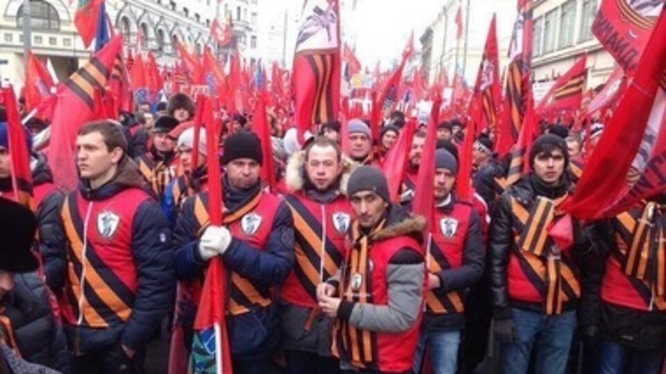 21 февраля в Москве прошла акция "Антимайдан"