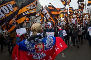 В Москве прошло шествие Антимайдан против Майдана